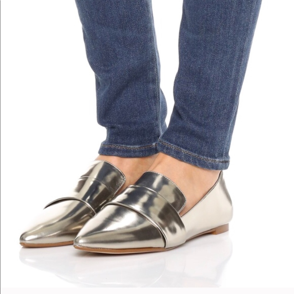 Madewell Leandra Loafer Metallic
